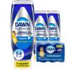 imageDawn Platinum Dish Soap Liquid Dishwashing Liquid Grease Removal Fresh Rain 3x24oz  Sponge BundleRain