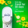imageFebreze Plug In Air Freshener OdorFighting Scented Oil Refill Air Fresheners for Home and Bathroom and Kitchen Long Lasting for Strong Odors Ocean Scent 087oz Refills 3 CountFresh  Original  Linen  Sky