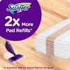 imageSwiffer WetJet Wood Floor Mopping and Cleaning Starter Kit All Purpose Floor Cleaning Products 1 Mop 10 Pads Cleaning Solution Batteries