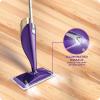 imageSwiffer WetJet Wood Floor Mopping and Cleaning Starter Kit All Purpose Floor Cleaning Products 1 Mop 10 Pads Cleaning Solution Batteries