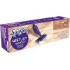 imageSwiffer WetJet Wood Floor Mopping and Cleaning Starter Kit All Purpose Floor Cleaning Products 1 Mop 10 Pads Cleaning Solution Batteries