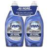 imageDawn Platinum Dish Soap Liquid Dishwashing Liquid Grease Removal Fresh Rain 3x24oz  Sponge BundleRain
