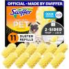 imageSwiffer Pet Heavy Duty Dusters Refills Multisurface 360 Dusters with Febreze Odor Defense 11 CountHeavy Duty Pet  11 Refills