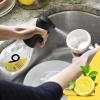 image9 Elements Bathroom Cleaner Lemon Multi Surface Shower Tub ampamp Tile Cleaning Vinegar Spray 18 oz Bottles Pack of 3Dish Spray