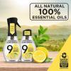 image9 Elements Bathroom Cleaner Lemon Multi Surface Shower Tub ampamp Tile Cleaning Vinegar Spray 18 oz Bottles Pack of 3Dish Spray
