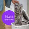imageSwiffer Power Mop Refill Pack Floor Cleaner for Mopping Tile Vinyl Laminate Wood in Home Bathroom Kitchen All Purpose MultiSurface Cleaning 5 Pads  1 Lavender Solution254 Fl Oz Pack of 2