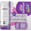 imageSwiffer Power Mop Refill Pack Floor Cleaner for Mopping Tile Vinyl Laminate Wood in Home Bathroom Kitchen All Purpose MultiSurface Cleaning 5 Pads  1 Lavender Solution254 Fl Oz Pack of 2
