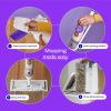 imageSwiffer Power Mop Wood Hardwood Floor Cleaner for Mopping Home Bathroom Kitchen All Purpose MultiSurface Cleaning Set includes PowerMop Wood 2 Pads 1 QuickDry Lemon Solution ampamp 2 Batteries