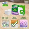 imageSwiffer Sweep  Mop Dry Pads Refill Floor Cleaner for Dirt Dust Hair Cleaning Cloths for Mopping Home Bathroom Kitchen Dust Mop Floor Duster Lavender 52ct52 Count Pack of 3