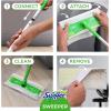 imageSwiffer Sweeper 2in1 Dry  Wet Floor Mopping and Sweeping Kit MultiSurface Kit for Floor Cleaning Kit Includes 1 Sweeper 14 Dry Sweeping Cloths 5 Wet Mopping Cloths20 Piece Set