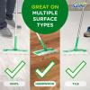 imageSwiffer Sweeper 2in1 Dry  Wet Floor Mopping and Sweeping Kit MultiSurface Kit for Floor Cleaning Kit Includes 1 Sweeper 14 Dry Sweeping Cloths 5 Wet Mopping Cloths20 Piece Set
