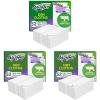 imageSwiffer Sweep  Mop Dry Pads Refill Floor Cleaner for Dirt Dust Hair Cleaning Cloths for Mopping Home Bathroom Kitchen Dust Mop Floor Duster Lavender 52ct52 Count Pack of 3