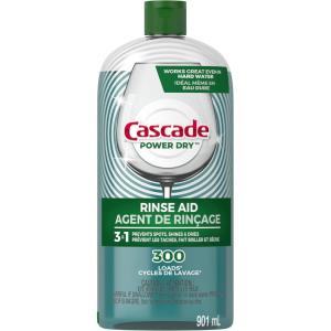 imageCascade Power Dry Dishwasher Rinse Aid 16 fl oz3063 Fl Oz Pack of 1