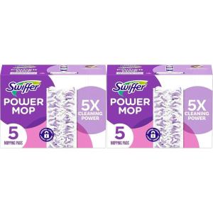 imageSwiffer PowerMop MultiSurface Mopping Pad Refills for Floor Cleaning 10 Count