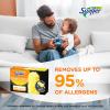 imageSwiffer Dusters Refill for Cleaning Feather ampamp Microfiber Duster Disposable Alternative For Dusting Furniture Blinds Ceiling Fans Walls Helps Remove Allergens Heavy Duty Unscented 11ct11 Count Pack of 3