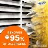 imageSwiffer Dusters Refill for Cleaning Feather ampamp Microfiber Duster Disposable Alternative For Dusting Furniture Blinds Ceiling Fans Walls Helps Remove Allergens Heavy Duty Unscented 11ct11 Count Pack of 1