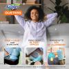 imageSwiffer Dusters Refill for Cleaning Made by SWIFFER Feather ampamp Microfiber Duster Disposable Alternative for Dusting Furniture Blinds Ceiling Fans Walls Helps Remove Allergens Unscented 18ct18 Count Pack of 2