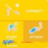 imageSwiffer Dusters Refill for Cleaning Made by SWIFFER Feather ampamp Microfiber Duster Disposable Alternative for Dusting Furniture Blinds Ceiling Fans Walls Helps Remove Allergens Unscented 18ct1 Handle  5 Refills