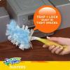 imageSwiffer Dusters Refill for Cleaning Made by SWIFFER Feather ampamp Microfiber Duster Disposable Alternative for Dusting Furniture Blinds Ceiling Fans Walls Helps Remove Allergens Unscented 18ct1 Handle  5 Refills