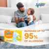 imageSwiffer Dusters Refill for Cleaning Made by SWIFFER Feather ampamp Microfiber Duster Disposable Alternative for Dusting Furniture Blinds Ceiling Fans Walls Helps Remove Allergens Unscented 18ct18 Count Pack of 2