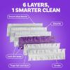 imageSwiffer PowerMop MultiSurface Mopping Pad Refills Made by Swiffer for Floor Cleaning 11 Count11 Count Pack of 2