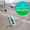 imageSwiffer Sweep  Mop XL Broom ampamp Mop Alternative Floor Cleaner for Dirt Dust Hair All Purpose Cleaning Tool for Home Bathroom Kitchen Set Includes 1 XL Sweeper 8 XL Dry Pads 2 XL Wet Pads FreshXL Starter Kit New