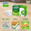 imageSwiffer Sweeper Dry Sweeping Pad Multi Surface Refills for Dusters Floor Mop with Febreze Lavender 32 countGain Original
