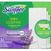 imageSwiffer Sweeper Dry Sweeping Pad Multi Surface Refills for Dusters Floor Mop with Febreze Lavender 32 countLavender Vanilla  Comfort