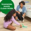 imageSwiffer Sweeper Wet Mopping Pad Refills for Floor Mop with Febreze Lavender Scent 12 Count Packaging May VaryLavender