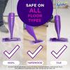 imageSwiffer WetJet Hardwood and Floor Spray Mop Cleaner Starter Kit Includes 1 Power Mop 10 Pads Cleaning Solution Batteries1 Kit