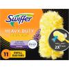 imageSwiffer Dusters Refill for Cleaning Feather ampamp Microfiber Duster Disposable Alternative for Dusting Furniture Blinds Ceiling Fans Walls Helps Remove Allergens Heavy Duty Lavender 11ct