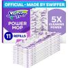 imageSwiffer PowerMop MultiSurface Mopping Pad Refills Made by Swiffer for Floor Cleaning 11 Count11 Count Pack of 1