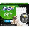imageSwiffer Sweeper Pet Heavy Duty Dry MultiSurface Cloth Refills for Floor Sweeping and Cleaning Febreze Freshness 10 Count