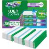 imageSwiffer Sweeper Wet Mopping Cloth Multi Surface Refills Mops for Floor Cleaning Febreze Lavender Scent 36 Count