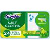 imageSwiffer Sweeper Wet Mopping Cloths MultiSurface Floor Cleaner with Gain Original Scent 24 Count
