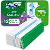 imageSwiffer Sweeper Wet Mopping Pad Refills for Floor Mop with Febreze Lavender Scent 12 Count Packaging May VaryLavender