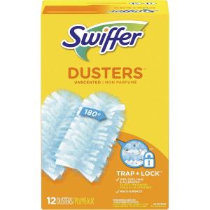 imageSwiffer Dusters Disposable Cleaning Refills Unscented 12 Count