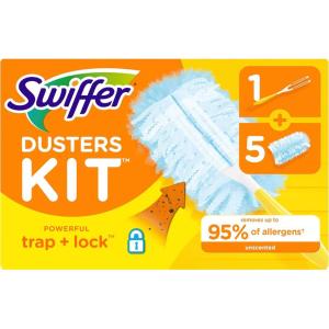 imageSwiffer Dusters Starter Kit Kit Includes 1 Handle and 5 Dusters