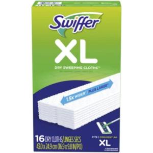 imageSwiffer Sweeper XLarge Disposable Sweeping Cloths 16Count Boxes Pack of 316 Count Pack of 3