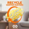imageSwiffer Duster Kit with 6 ft Super Extendable Handle Heavy Duty Starter Kit with 8 Refills