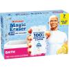 imageMr Clean Magic Eraser Sponge Bathroom Cleaner Soap Scum Shower ampamp Tub Cleaner 2 in 1 Bath 7ct