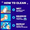 imageMr Clean Magic Eraser Sponge Bathroom Cleaner Soap Scum Shower ampamp Tub Cleaner 2 in 1 Bath 7ct