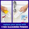 imageMr Clean Magic Eraser Sponge Bathroom Cleaner Soap Scum Shower ampamp Tub Cleaner 2 in 1 Bath 7ct