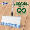 imageSwiffer Sweeper Pet Heavy Duty MultiSurface Wet Cloth Refills for Floor Mopping and Cleaning Fresh scent 16 count Pack of 2