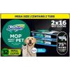 imageSwiffer Sweeper Pet Heavy Duty MultiSurface Wet Cloth Refills for Floor Mopping and Cleaning Fresh scent 16 count Pack of 2