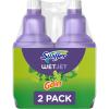 imageSwiffer WetJet MultiPurpose and Hardwood Liquid Floor Cleaner Solution Refill with Gain Scent 422 fl oz each Pack of 24225 Fl Oz Pack of 2