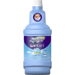 imageSwiffer WetJet MultiPurpose Floor Cleaner Solution with Febreze Refill Hardwood Floor Cleaner Lavender Scent 125 Liter 422 Fl Oz Pack of 2Open Window Fresh Scent