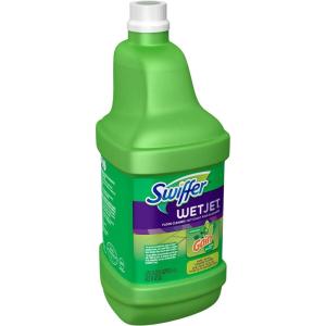 imageSwiffer WetJet MultiPurpose and Hardwood Liquid Floor Cleaner Solution Refill with Gain Scent 422 fl oz each Pack of 2422 Fl Oz Pack of 6