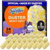 imageSwiffer Dusters Refill for Cleaning Feather ampamp Microfiber Duster Alternative Lavender Scent 24 Count